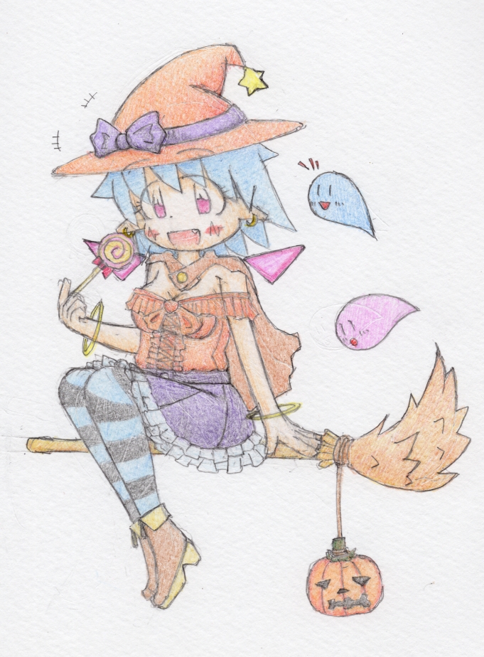 魔女とお菓子とかぼちゃ